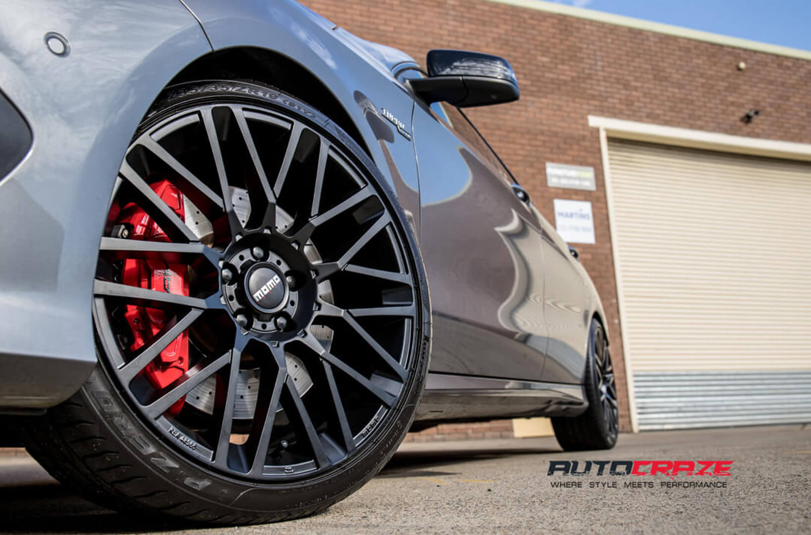 Momo Italy Revenge Matte Black - FUEL AUTOTEK
