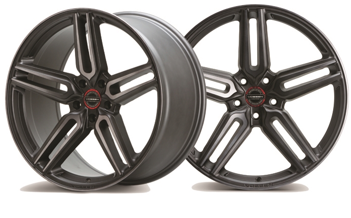 Vossen HF1 finish options matte gunmetal