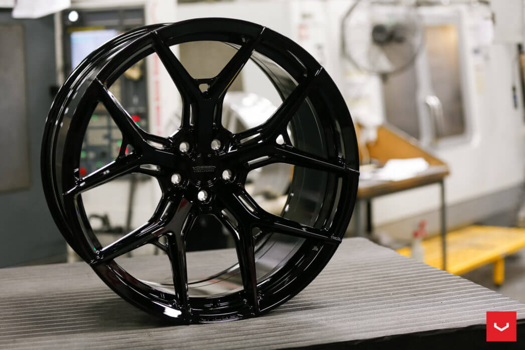Vossen Forged wheel black finish